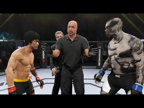 Bruce Lee vs. Sand Wraith - EA Sports UFC 2 - Dragon Fights 🔥🐲