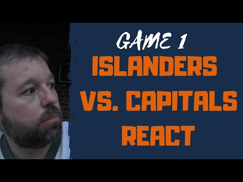 Islanders Vs Capitals Game 1 React