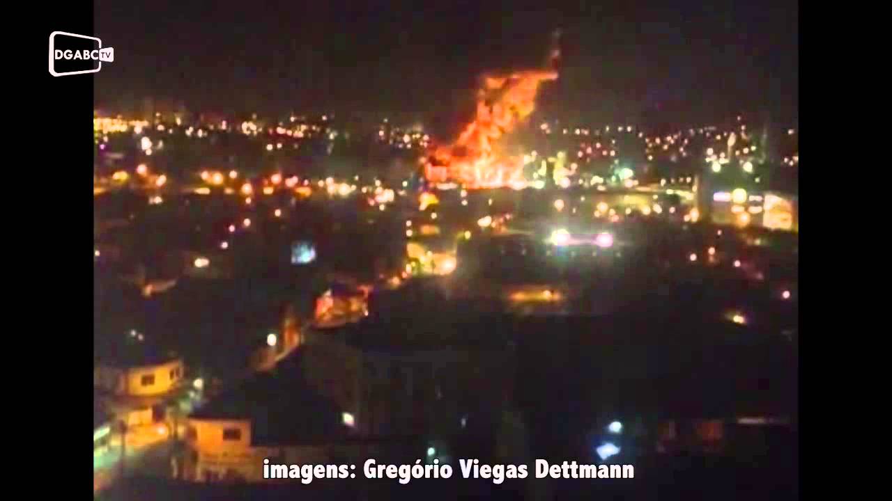 Confira video de incêndio na fábrica da Bridgestone 