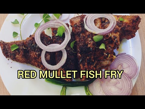 "RED MULLET" FISH FRY/Please Subscribe for More Videos.#Fish Fry
