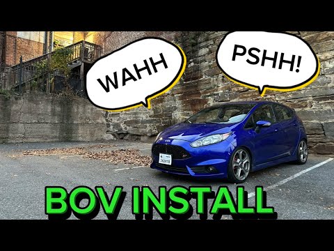 Ford Fiesta ST Turbosmart VeePort BOV Install