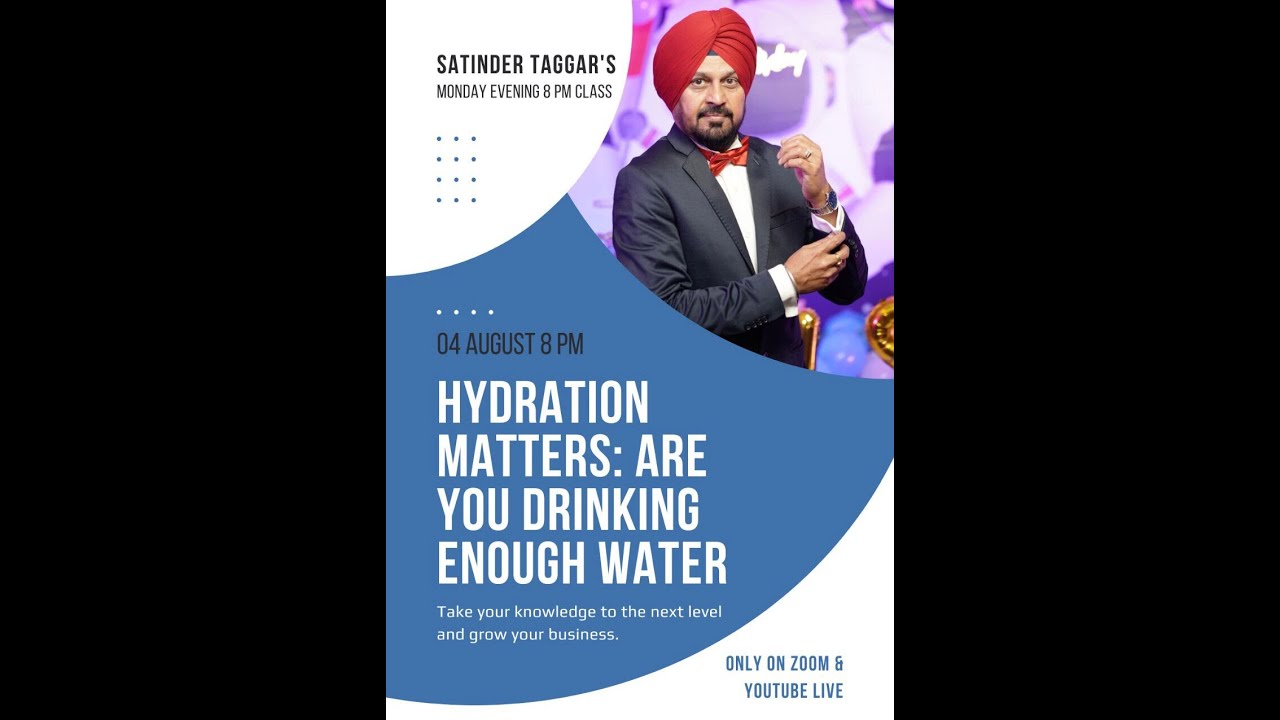 Hydration Matters: Are you drinking enough water?
