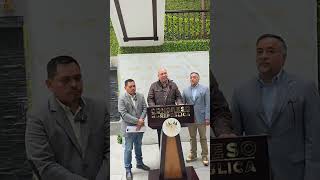 Diputados del partido VOS denuncian al presidente del COG Gerardo Aguirre