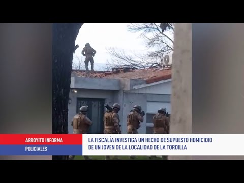 Supuesto homicidio de un joven de La Tordilla en Arroyito