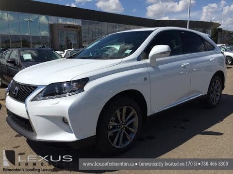 2015 Lexus RX 350 AWD F Sport Package Review