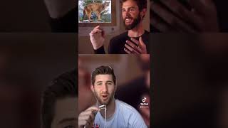 A MAN KILLS A MOUNTAIN LION WITH HIS BARE HANDS! #Shorts