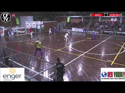 2021 Gauchão Série B de Futsal - AFSJI (S.J. do Inhacorá) x XV de Novembro Goleiros Alemão e Maluco