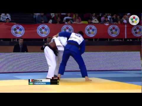 Judo Grand-Prix Samsun 2013: Dimitri DRAGIN (FRA) - Mirzahid FARMONOV (UZB) Bronze [-66kg]