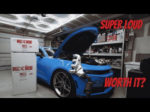 how NOT to install kooks headers on your camaro