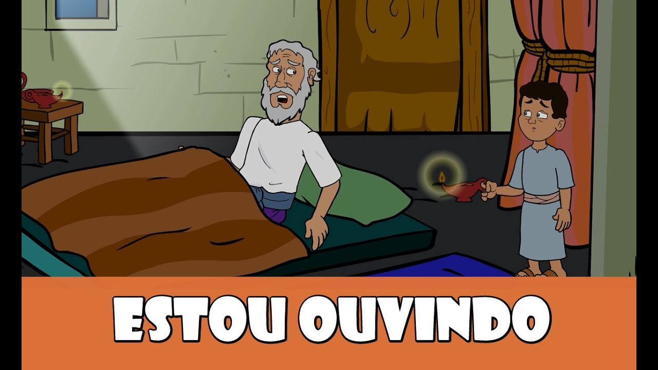 DESENHOS BÍBLICOS - ESTOU OUVINDO: O PROFETA SAMUEL