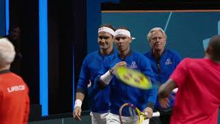 Federer and Nadal Walk-Out | Laver Cup 2022