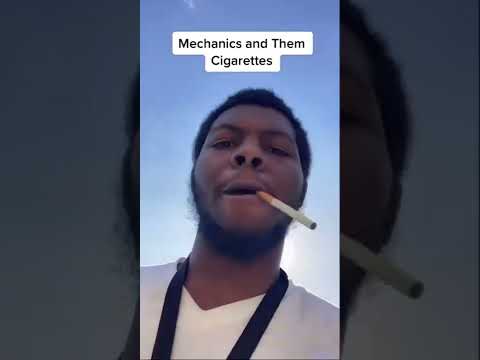 Mechanics Are The Real Comedians With Them Cigarettes Hanging Out The Mouth