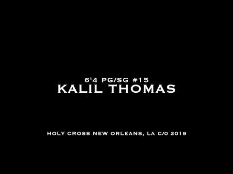 Kalil Thomas Junior Season