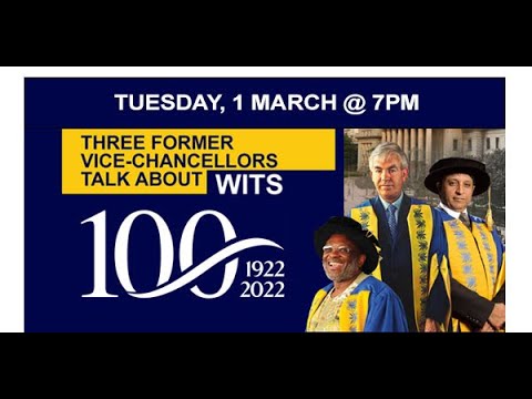 Three former Vice-Chancellors talk about Wits' 100th birthday  #Wits100