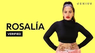 ROSALÍA &quot;Con Altura&quot; Letra Oficial Y Significado | Verified
