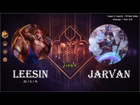 [Jungle] Leesin vs Jarvan - KR Replays (C) / 롤 정글 리신