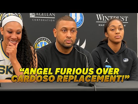 Angel Reese GOES NUTS As Sky Coach REPLACED Her With Cardoso as The #1 Player!