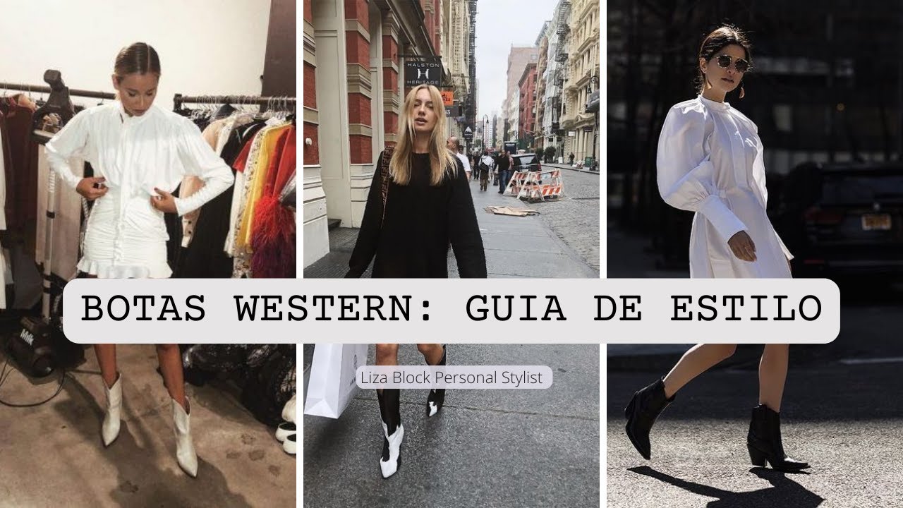 Como Usar a Western Boot (BOTA COWBOY) | Liza Block