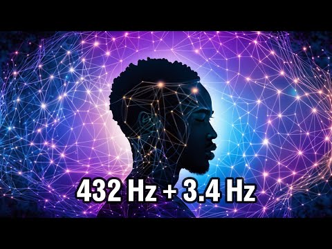 Empowering Self-Connection Meditation: 432 Hz + 3.4 Hz - Binaural Beats for Deep Meditation