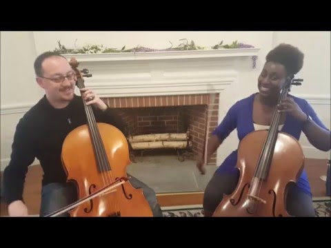 Piatti Cello Method Book 1, duet #3 Marshunda Smith