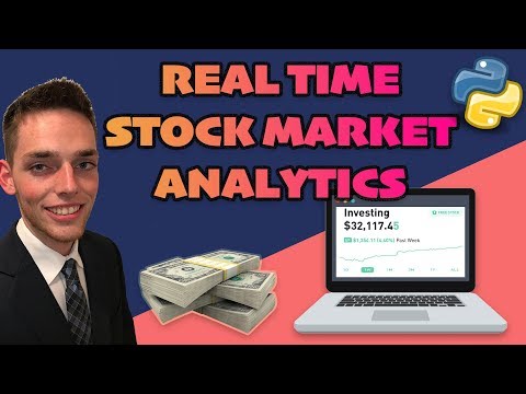 Real Time Stock Market Data Analysis with Python Five Minute Python Scripts
