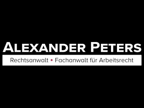 Ihr Fachanwalt für Arbeitsrecht in Frankfurt Alexander Peters