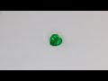 Emerald, heart cut, 0.50 ct Video 1