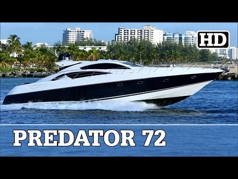 Sunseeker Predator 72 getting up | MASHA II