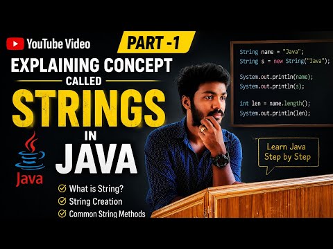 Java Strings Explained In Depth Core Java Tutorial For Beginners Part 1 Srs Tech