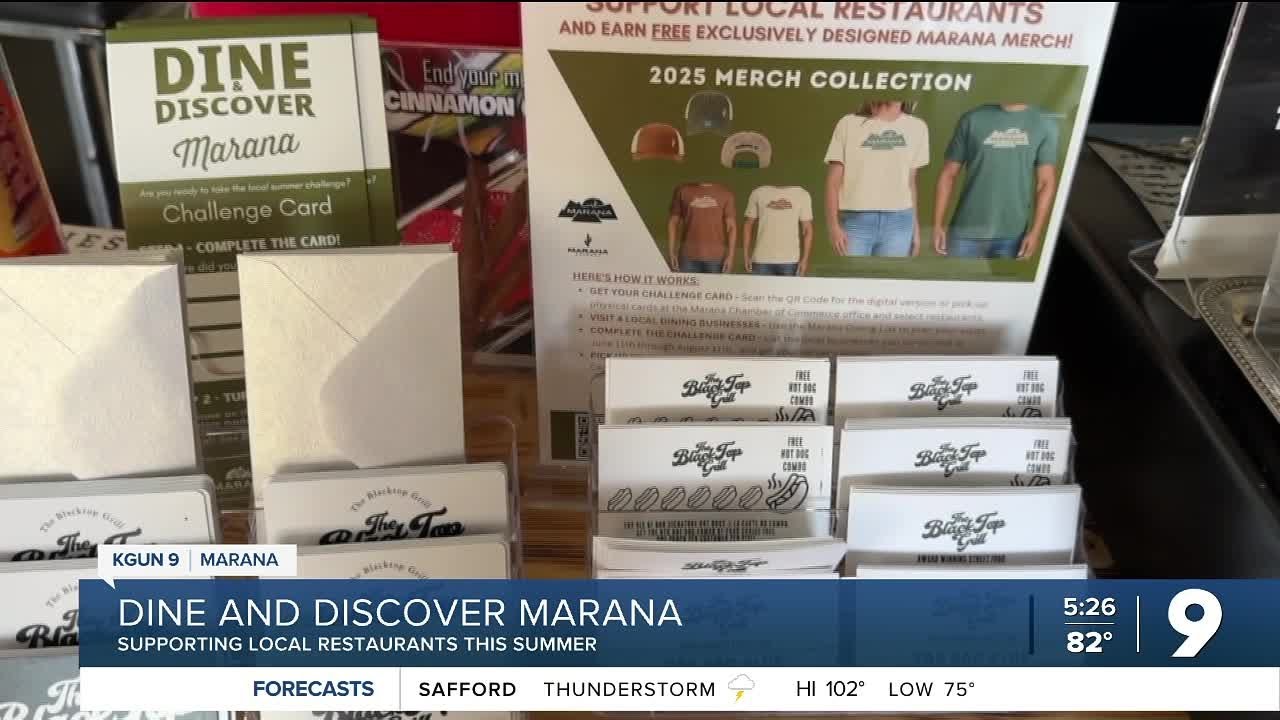 Eat in Marana, get rewarded: 'Dine and Discover Marana' is back this summer