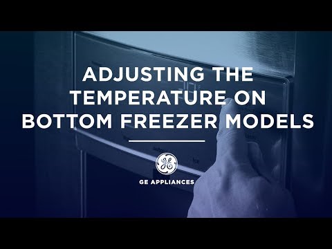 French Door Refrigerator Temperature Controls