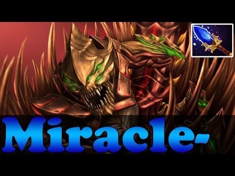 Miracle  Dota 2   9000MMR vs 4000MMR   Sandking Mid 18min GODLIKE