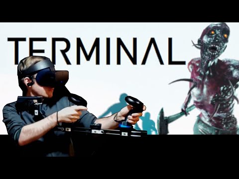 Zombie Night Escape in VR with VRAIL MK1 Stock - TERMINAL VR - Oculus Rift S