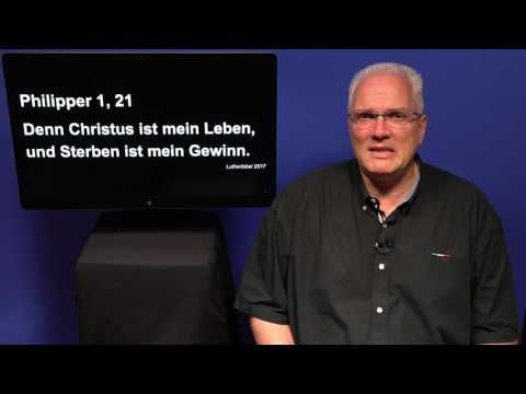ATEMPAUSE (Montag, 17. Juli 2017) „Felsenfestes Vertrauen“ - Philipper 1, 18-26