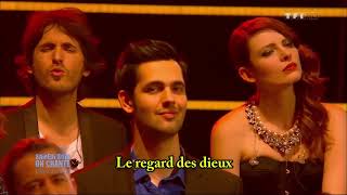 FRANCE GALL PAR CORNEILLE &amp; MERWAN RIM  Cézanne peint   TF1   ON CHANTE FRANCE GALL   SOUS TITRAGE K