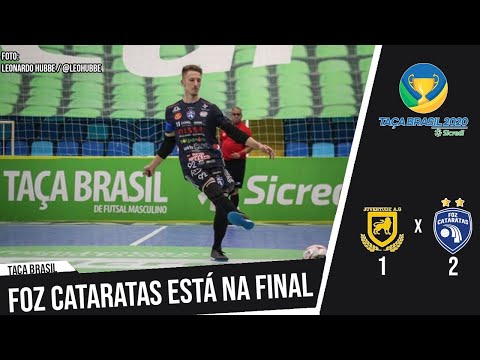 GOLS: JUVENTUDE AG 1x2 FOZ CATARATAS | TAÇA BRASIL SICREDI DE FUTSAL 2020 | SEMI FINAL