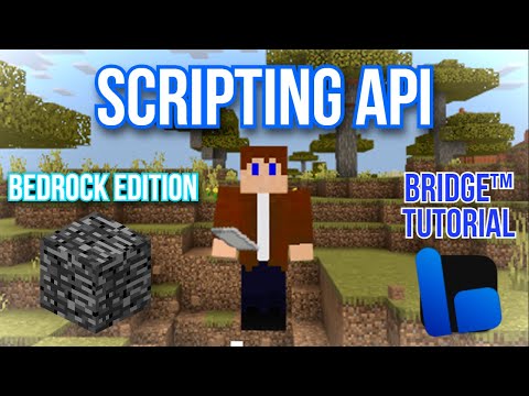 KashTheKing - BRIDGE TUTORIAL! Minecraft Scripting API Tutorial (Part 1) | MCPE Beta Scripting API 2023
