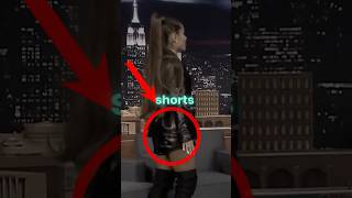 Download lagu Ariana Grande got SHY because of her SHORTS! 🙈😳 mp3