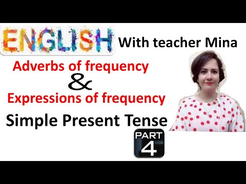 Adverbs and Expressions of Frequency + Simple Present Tense