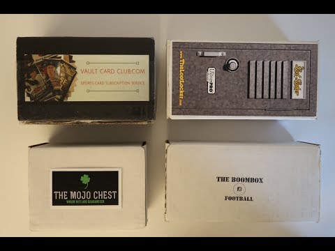 Comparing Lootlocker / Boombox / Mojo Chest / Vault Card Club Boxes