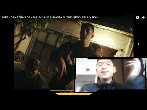 Reaccionando a Miranda x Zeballos x Mili Milanss-Hasta el Top