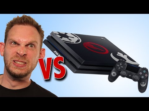 PlayStation 4 Pro STAR WARS Battlefront II Limited Edition Bundle Unboxing