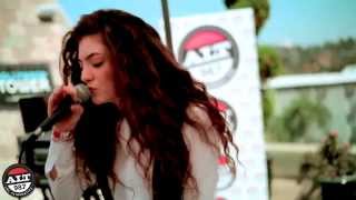 Lorde &quot;Tennis Court&quot; LIVE from the ALT 98.7 Penthouse
