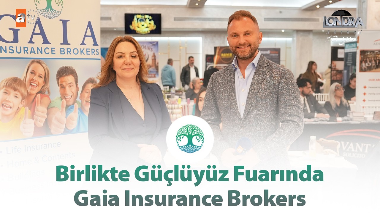 Birlikte Güçlüyüz fuarında Gaia Insurance Brokers.