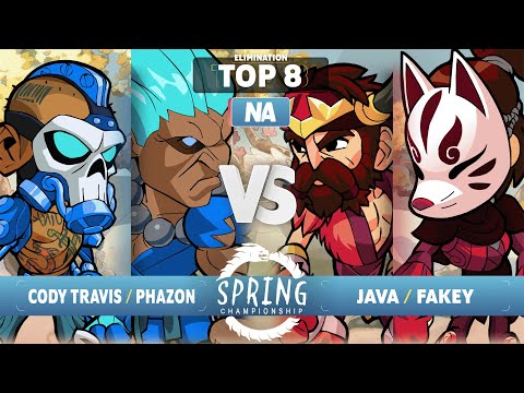 Cody Travis & Phazon vs Java & Fakey - Top 8 Elimination - Spring Championship 2023 - NA 2v2