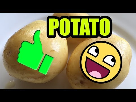Super Quick Potato Peeling NEW Life Hack