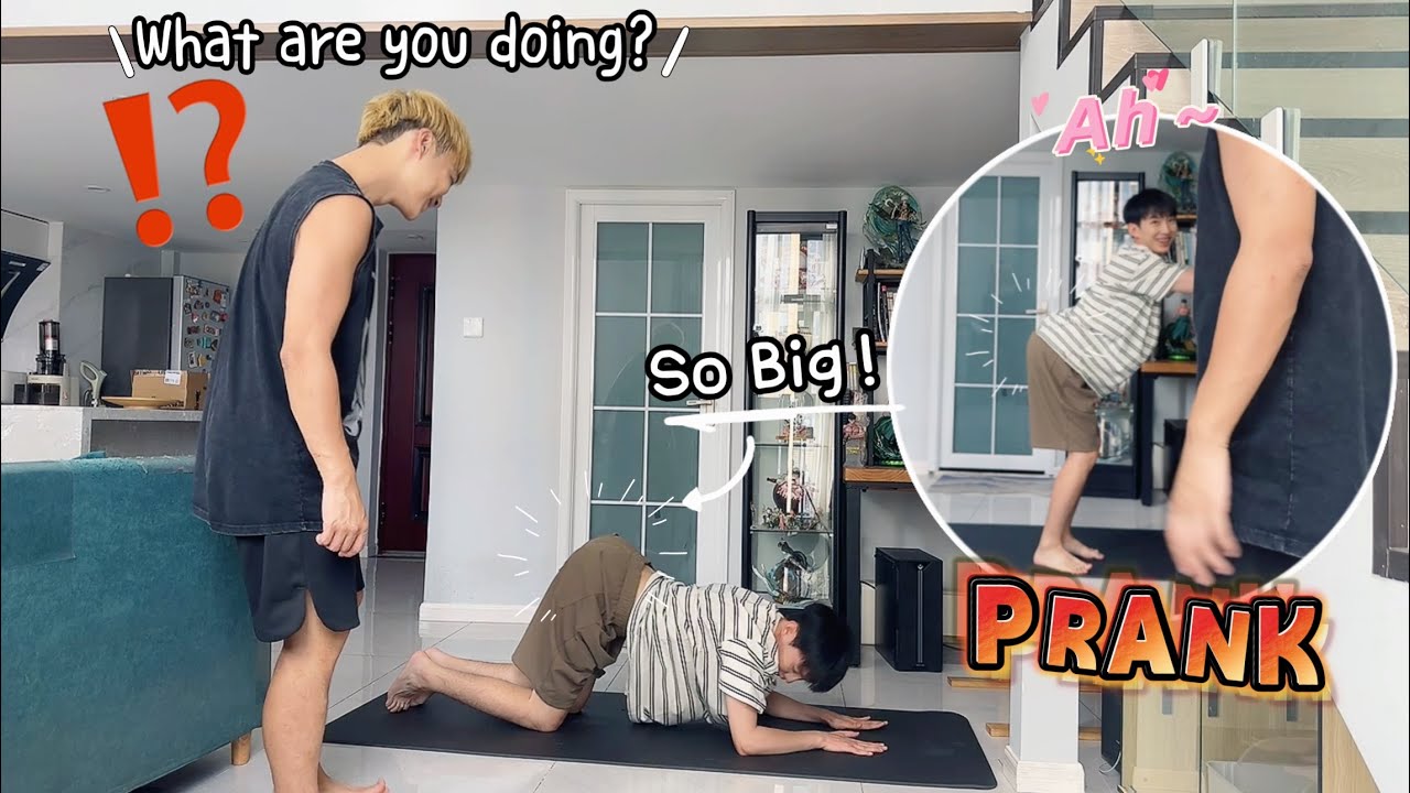 Can Boyfriend Notice That My Butt Has Become Bigger When We Do "That Thing😳"？Butt Enlargement Prank🤣