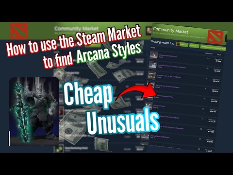How to find cheap Unusuals and Unlocked Arcanas - Steam Market Tips
