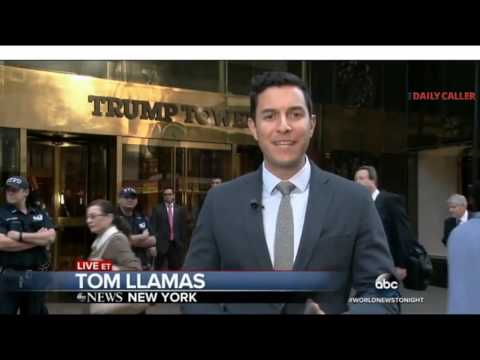 Tom Llamas slanting the news