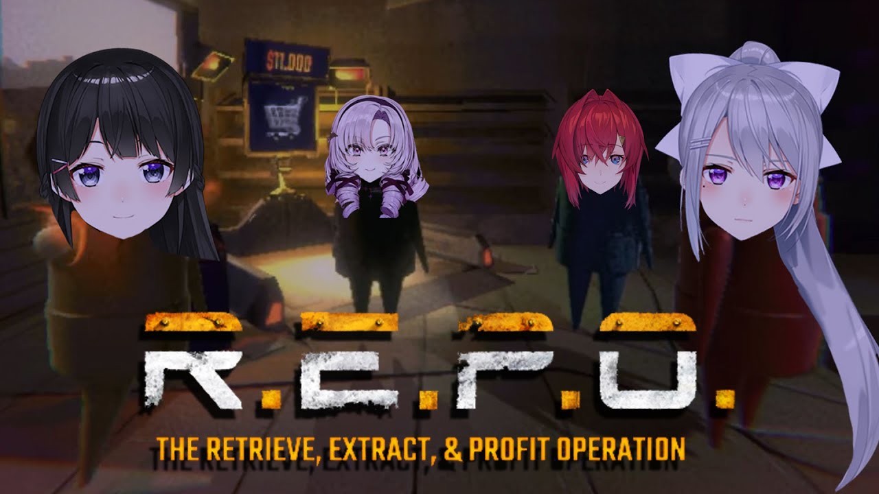 【R.E.P.O.】てぇてぇってまだまだウケるし4人で擦ってこ?w #にじウォーズ【アンジュ・カトリーナ♡月ノ美兎♡樋口楓♡壱百満天原サロメですわ】